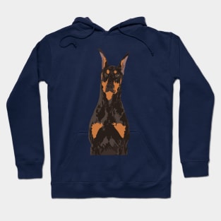 Doberman Pinscher Dog Hoodie